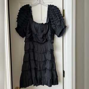 Ulla Johnson new with tags size 14 Lucette dress in size 14.  The color is Noir.
